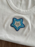 Coastal Star Embroidered Tank